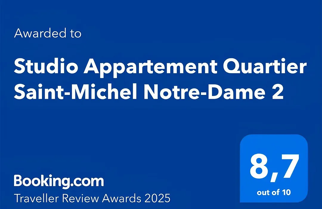 Studio Appartement Quartier Saint-Michel Notre-Dame 2 Free Netflix-1
